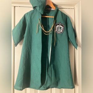 Harry Potter Slytherin Quidditch Robe Cosplay Costume
